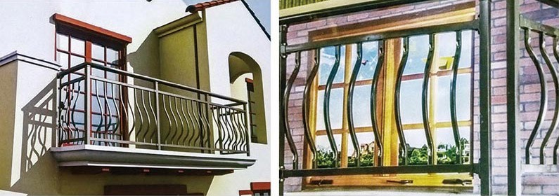 彎弧型陽台護欄（lán）